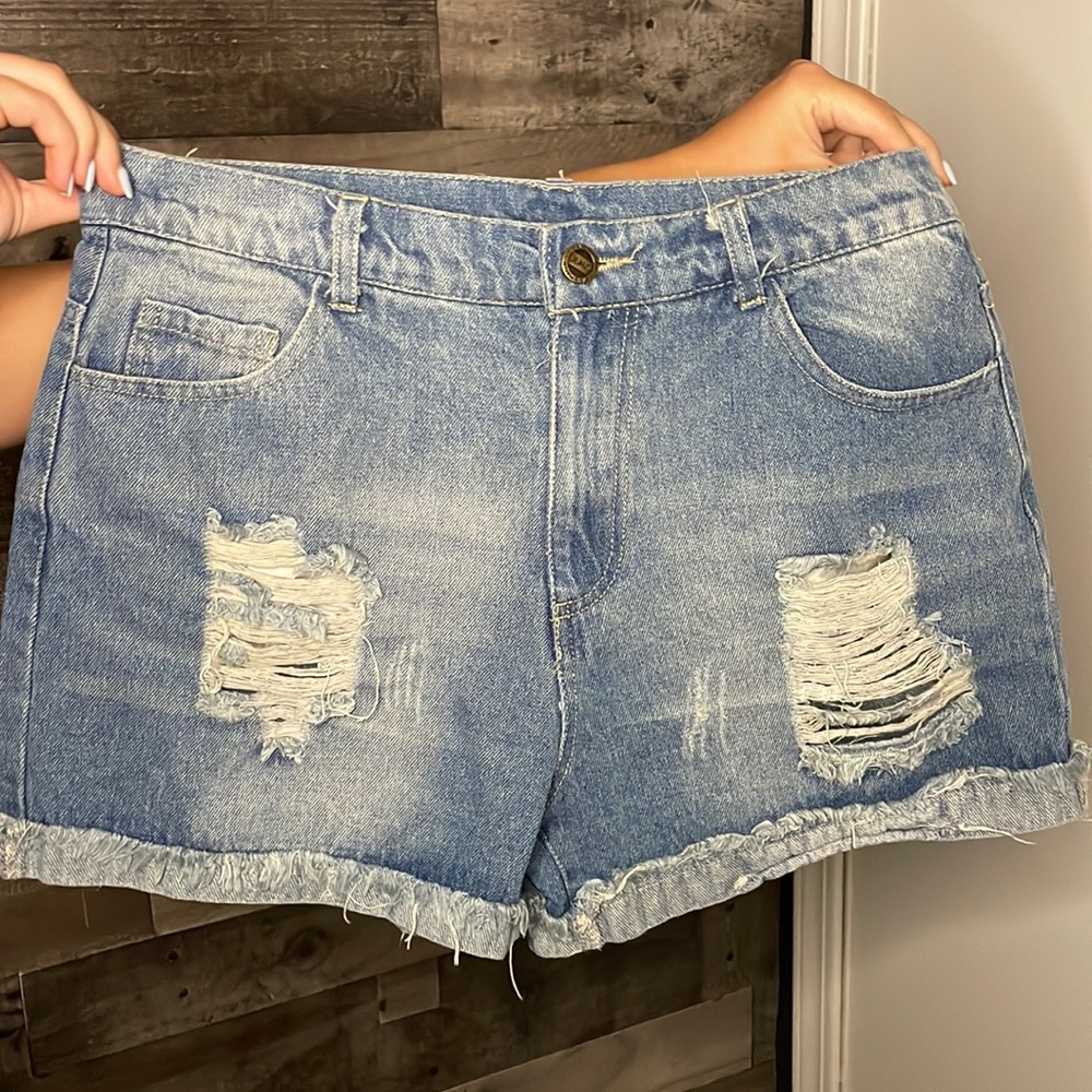 jean shorts
